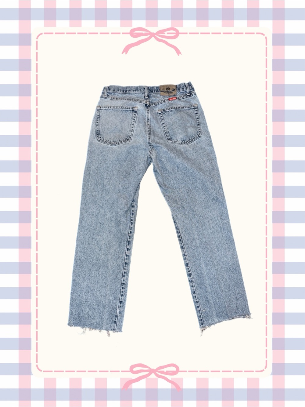 Vintage Light Wash Wrangler Jeans - Picture 2 of 7